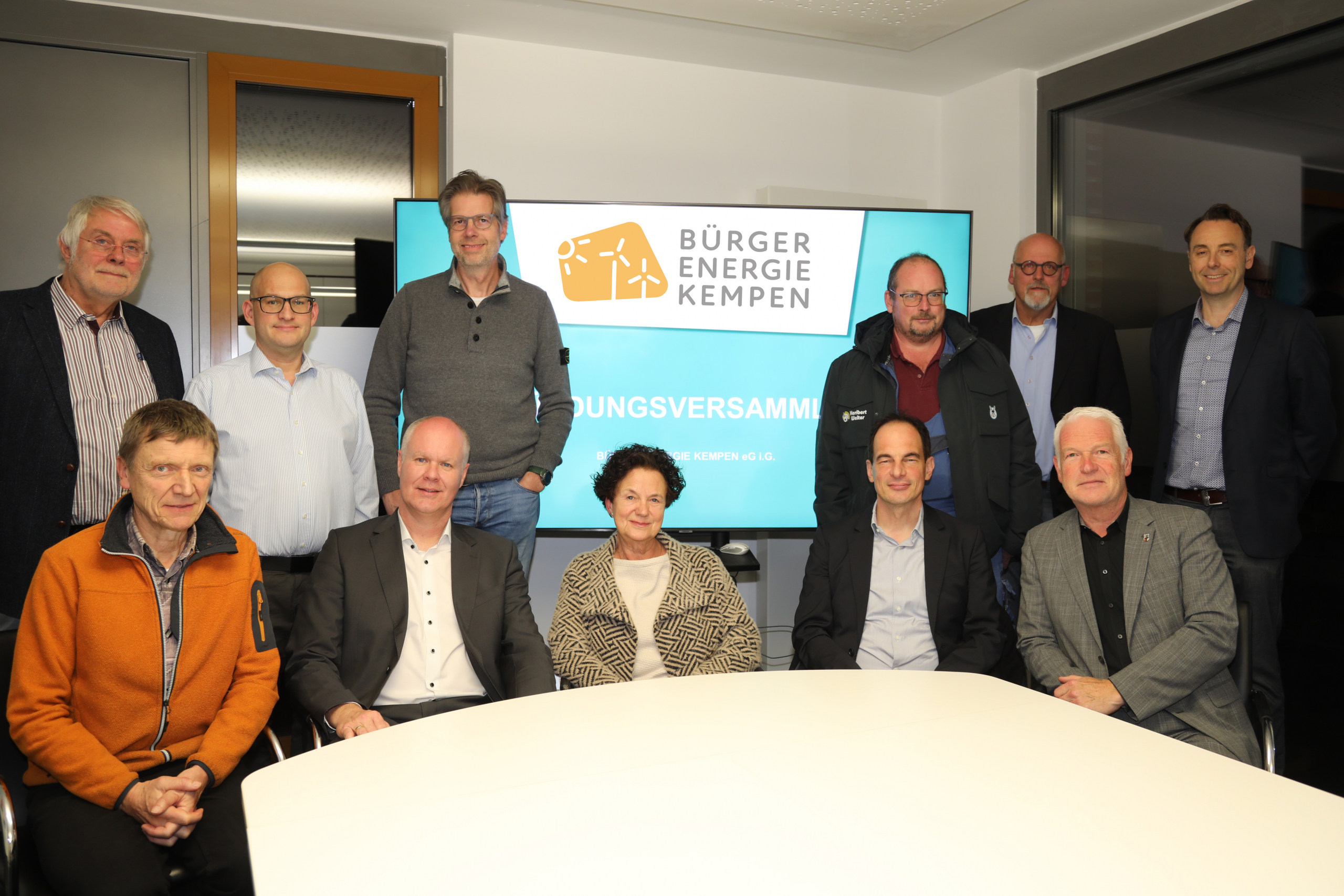 Buergerenergie kempen Gründungsmitglieder