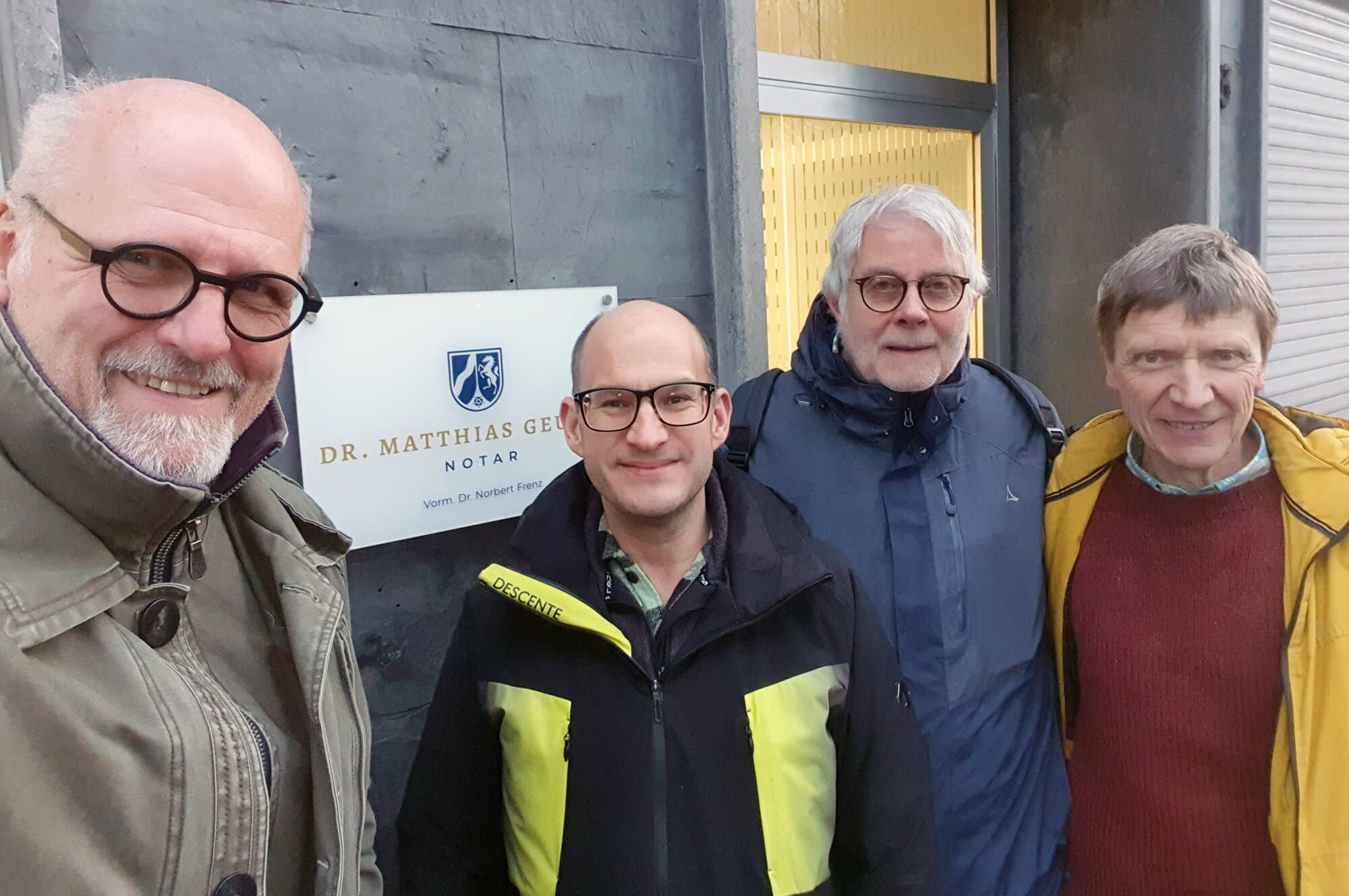 Notartermin zur Eintragung ins Genossenschaftsregister